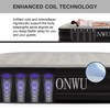 Oqsonwu Air Mattress 16" Air Bed Queen with Built in