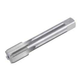 sourcing map Tap M18 x 1 Metric Left Tap HSS (High-Speed Steel) Uncoated 4 Straight Cutting Taps H2 Tolerance