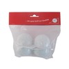 Sonja-Plastic Egg Carrier 2 Compartments Granite White Made in Germany