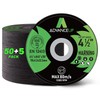 55-Pack 4-1/2 Inch Cut-Off Wheel, Professional Angle Grinder Cutting Disc,