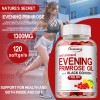 Evening Primrose Oil Capsules 1300mg - Healthy Skin Supports, Hormonal