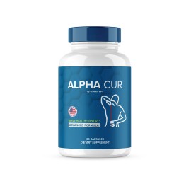 Alpha Cur Nerve Health Support Capsules, AlphaCur Pills (60 Capsules)