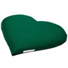 Grain Pillow Heart ca. 30 x 25 cm Green