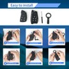 Key Fob Case Cover 5-Button Compatible with GMC Remote Fob