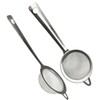 2-Piece Stainless Steel Tea Infuser Set with Fine Mesh -