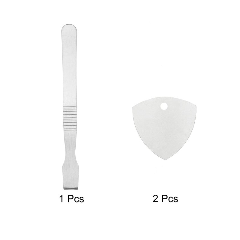 HARFINGTON 3pcs Opening Pry Repair Tools Kit Stainless Steel Mini