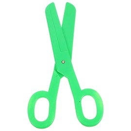 MAGICLULU Giant Clown Scissors Prop for Carnival Costume Accessories and Stage Performance, Green Fake Scissors for Cosplay and Pretend Play, 14.96 Inch Large Shears for Adults