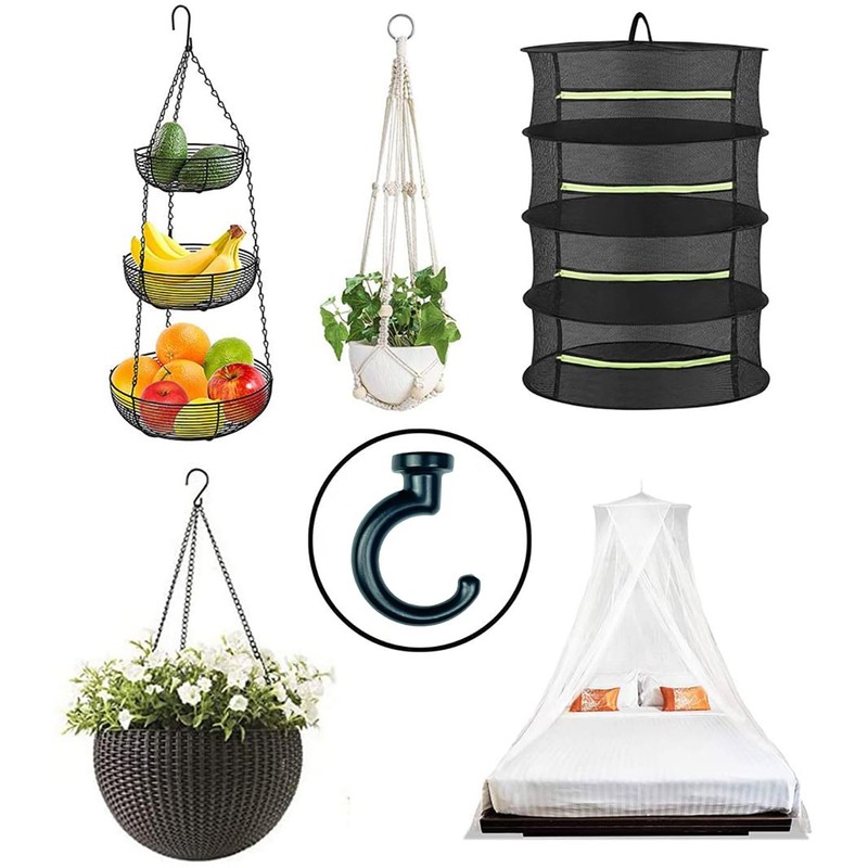 OBSTKUCHEN Large Swag Ceiling Hooks Heavy Duty Swag Hook with