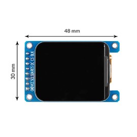 GERUI Pack of 2 1.69 Inch Colour TFT Display Screen High-Definition IPS LCD Module 240 x 280 SPI Interface ST7789 Driver