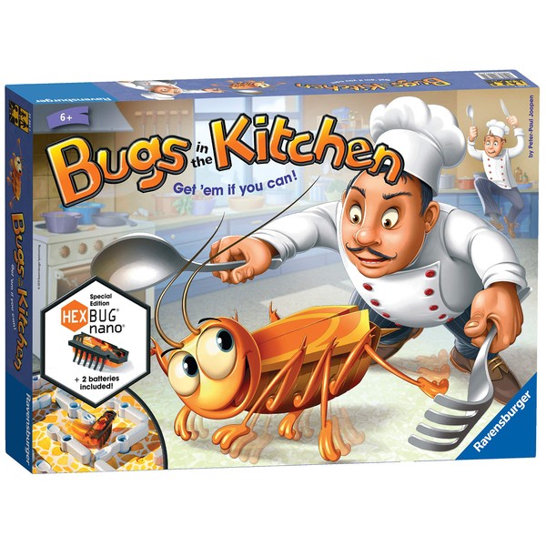 Bugs in the Kitchen - Children's Board Game, Standard, 6 - 15 years