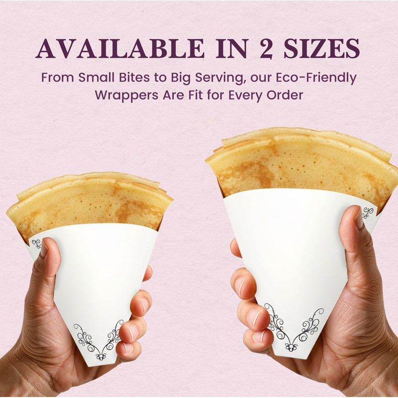 Friteshop Elegant Victorian French Crepe Holder - Regular Size –