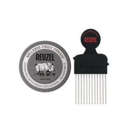 Riuzel Extreme Hold Matte Pomade 95g + Pomade Exclusive Comb