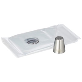 Dr. Oetker 1991 Grastülle mit Einwegspritzbeutel, Silber/Klar
