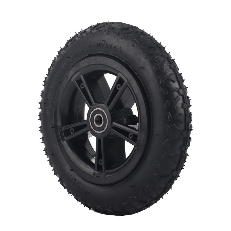 8in Electric Scooter Tire with Wheel Hub Inflation E‑Bike Rubber