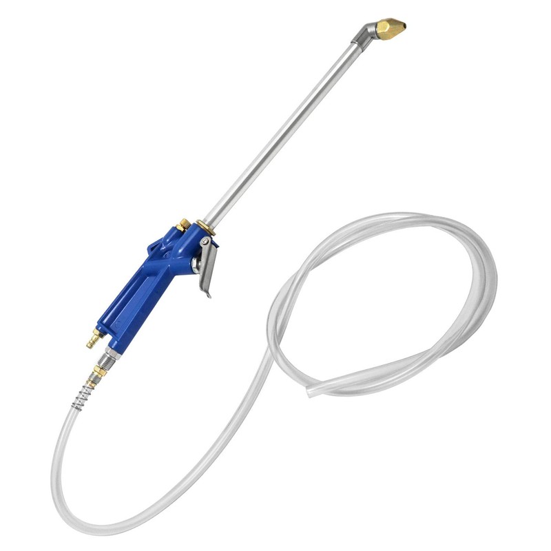 QWORK Air Blow Gun Pneumatic Engine Cleaning Gun with 4Ft