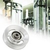 Gueiddi Aluminum GYM Pulley Wheel, Universal Aluminum Alloy Bearing Pulley