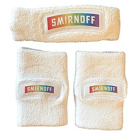 Smirnoff Rainbow Pride Arm Bands & Head Band Set