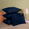 Utopia Bedding - Navy Blue Pillowcases, 50 x 80 cm,