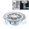 KEVOSOK Coladera Baño Acero Inoxidable, Coladera Universal Zero Olores, Cubierta