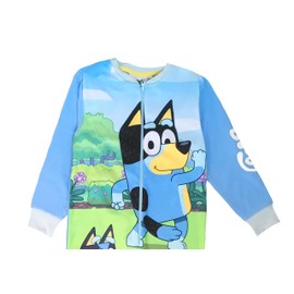 Bluey Boys Girls Kids Onesie, Sleepsuit, All in One Pyjamas, Blue, Age 18-24 Months