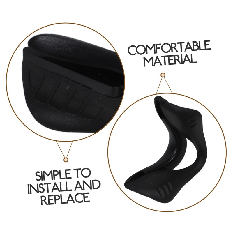 NOLITOY 4pcs Nose Pad for Glasses Nose Bridge Glasses Support