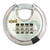 Defense2 Platinum Series Disc Lock, Durable Stainless Steel Combo Lock