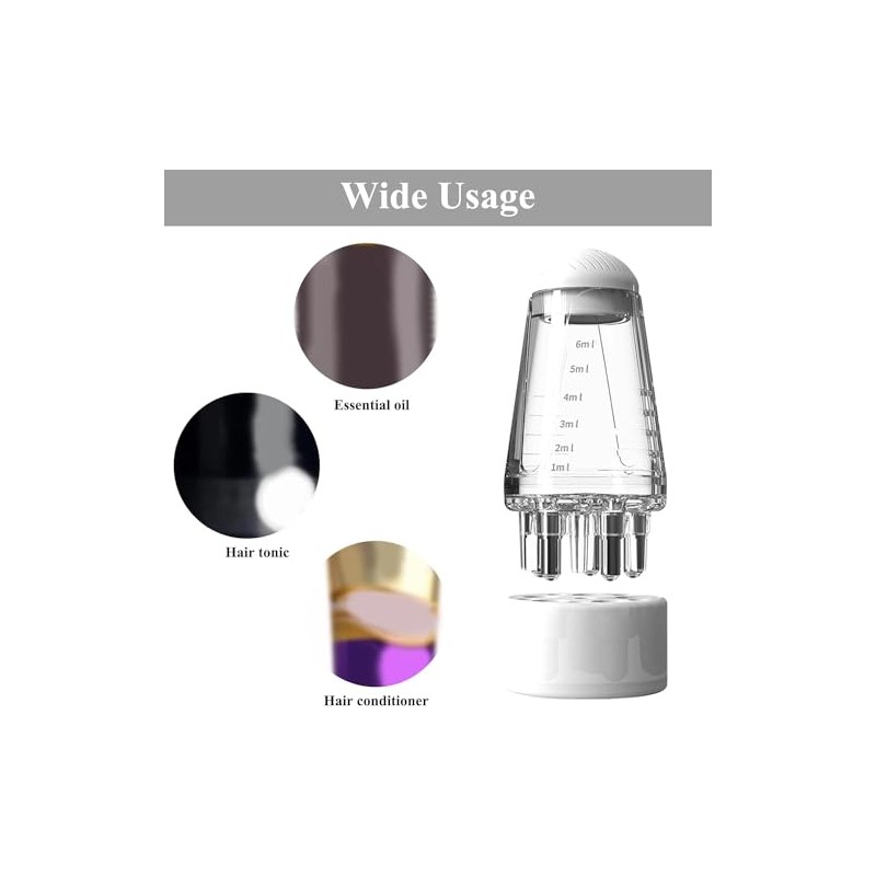 Aceite Para El Cabello Y Cuero Cabelludo Con Aplicador Y
