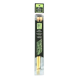 Clover Takumi Bamboo 9 Inch Single Point Knitting Needle Size 10.5