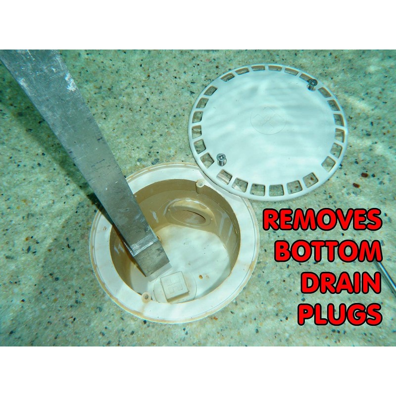 Pool Tool Clean Out Plug Wrench for 1.5 and 2"