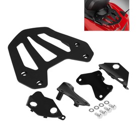 Rear Carrier Kit,with Lugggage Rack/Passenger Backrest Mount,fits for Honda Goldwing F6B 2013-2016,Black