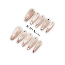 REIRA "Leila" Press On Nail Manicure Nail Tip [NO.80] (NO.80, XS)
