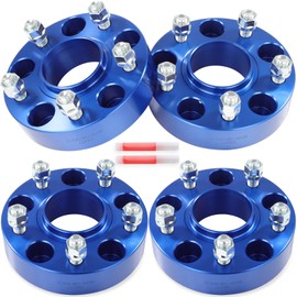 SCITOO 1.5" Wheel Spacers 4pcs 5x5 M14x1.5 71.5mm Blue Wheel Adapters for Dodge for Durango 2011-2023,for Jeep Gladiator 2020-2023,for Jeep Grand Cherokee 2011-2023,for Jeep Grand Cherokee L 2021-2023