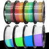 MIKA3D 8 Spools Different Popular Colors 3D Printing Filament PLA