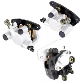 Caltric Front Rear Brake Caliper for Honda TRX400EX TRX400 EX Sportrax 400 2X4 2005-2008