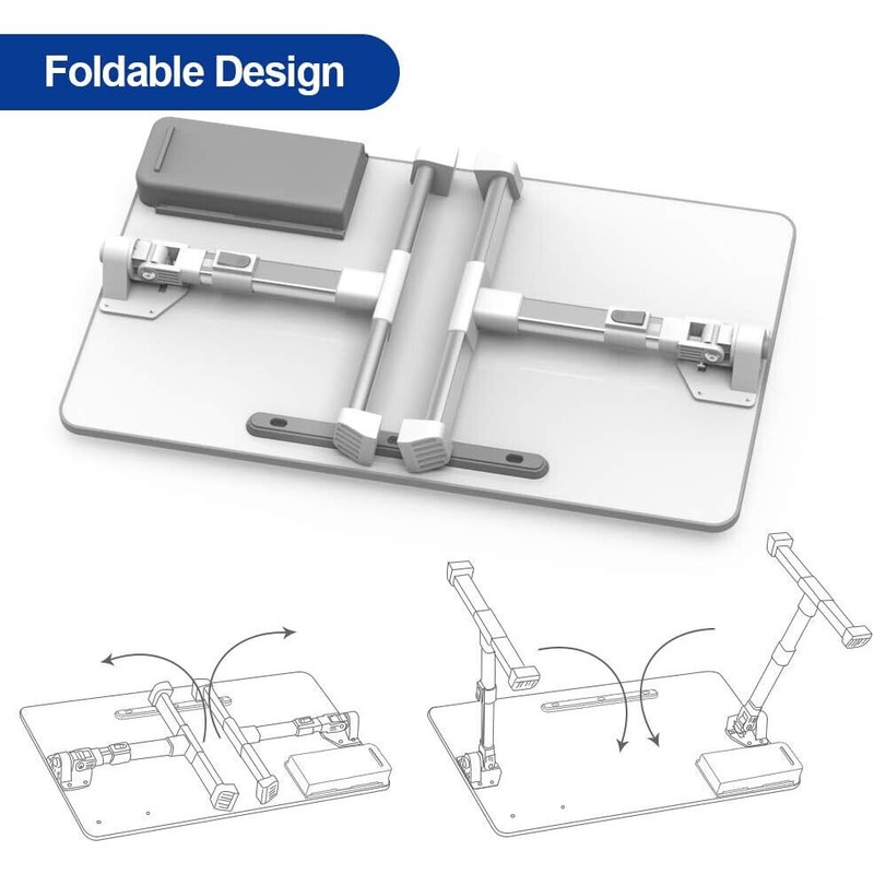 Besign LT06 Pro Adjustable Foldable Laptop Table Large Size Portable