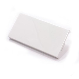 kenable 50mm x 25mm Blanking Plate/Insert for Face Plates [25x50 Blanking Plate]