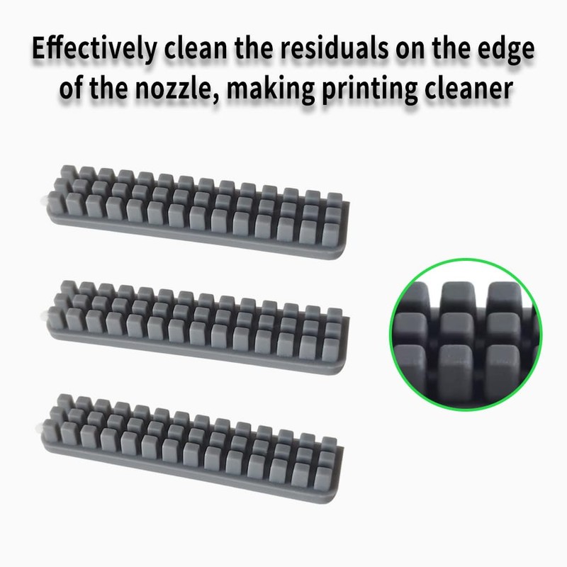 3D Printer Silicone Nozzle Wiper for Bambu Lab A1 Mini