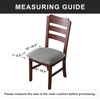 Genina Waterproof Seat Covers for Dining Room Chairs, Kitchen Chair