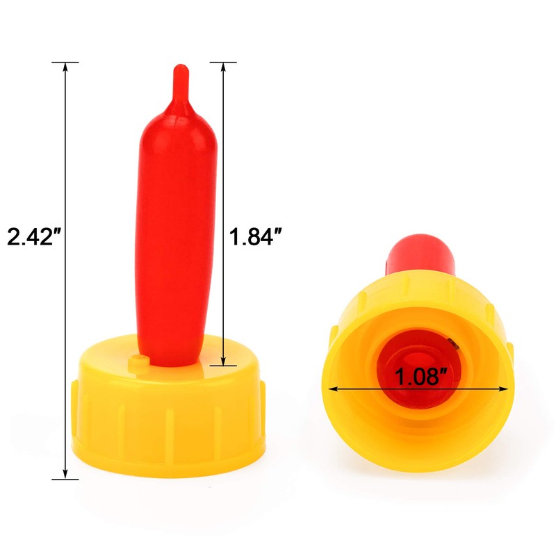 PAGOW 10PCS Nipple for Goats, Small Animal Milk Drink Nipple,