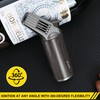 Kitchen Cooking Butane Torch Lighter with Safety Lock ，Lock Fire