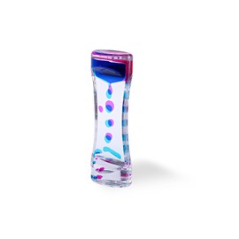 Liquid Bubble Motion Sensory Timer Tube Liquid Motion Timer Bubble Sensory Tube Rectangular Sensory Relaxation Water Toy, Bubble Timer, Bubbler for Sensory Play, Fidget Toy (1-Pack)