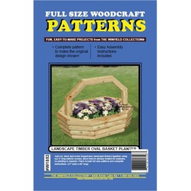 The Winfield Collection Landscape Timber Oval Basket Woodworking Pattern