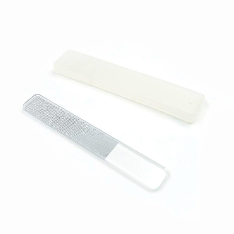 SJ Cooperation Company/China Glass Nail File Transparent Mini File
