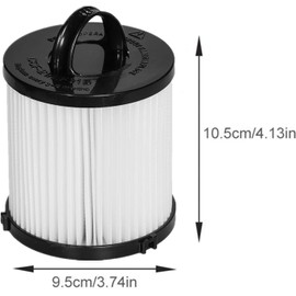 SaferCCTV - 2 filtros Hepa DCF-21 reemplazan 67821, 68931, 68931A, EF91 aspiradoras verticales lavables, reutilizables, filtro HEPA de repuesto para Eureka Airspeed AS1000 Series