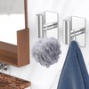 VAEHOLD Wall Towel Hooks, Heavy Duty Sticky Holder Waterproof Towel