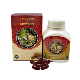 비타트리 프리미엄골드 양태반 플라센타 80000mg 100c Vitatree Premium Gold Sheep Placenta 80,000mg 100c