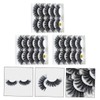 Minkissy Realistic Volume Eyelash Extensions 15 Pairs Fake Eyelashes Girl