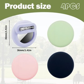 Pack of 4 Airtag Hidden for Children, GPS Tracker Child, GPS Chip for Children, Airtag Trailer, Seniors, Pets - Holder, Case