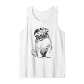 Dog English Bulldog Tank Top