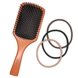 Qooocy Extra Long Hair Tie for Long Thick and Curly Hair Elastic Ponytail Holders for Women or Men No Metal Long Hair Bands Hair Accessories for Long Lasting Braids, 12 Count, Camelback